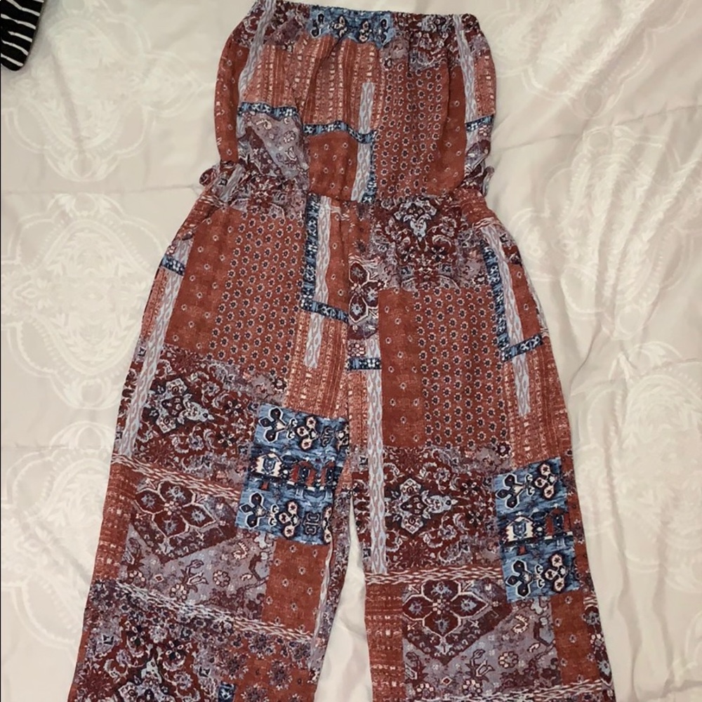 Printed Romper